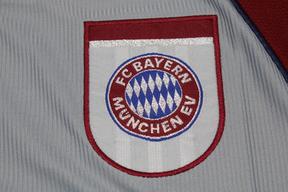Jens Jeremies #16 FC Bayern München 1998-1999 Auswärts Retro Fußballtrikot Grau