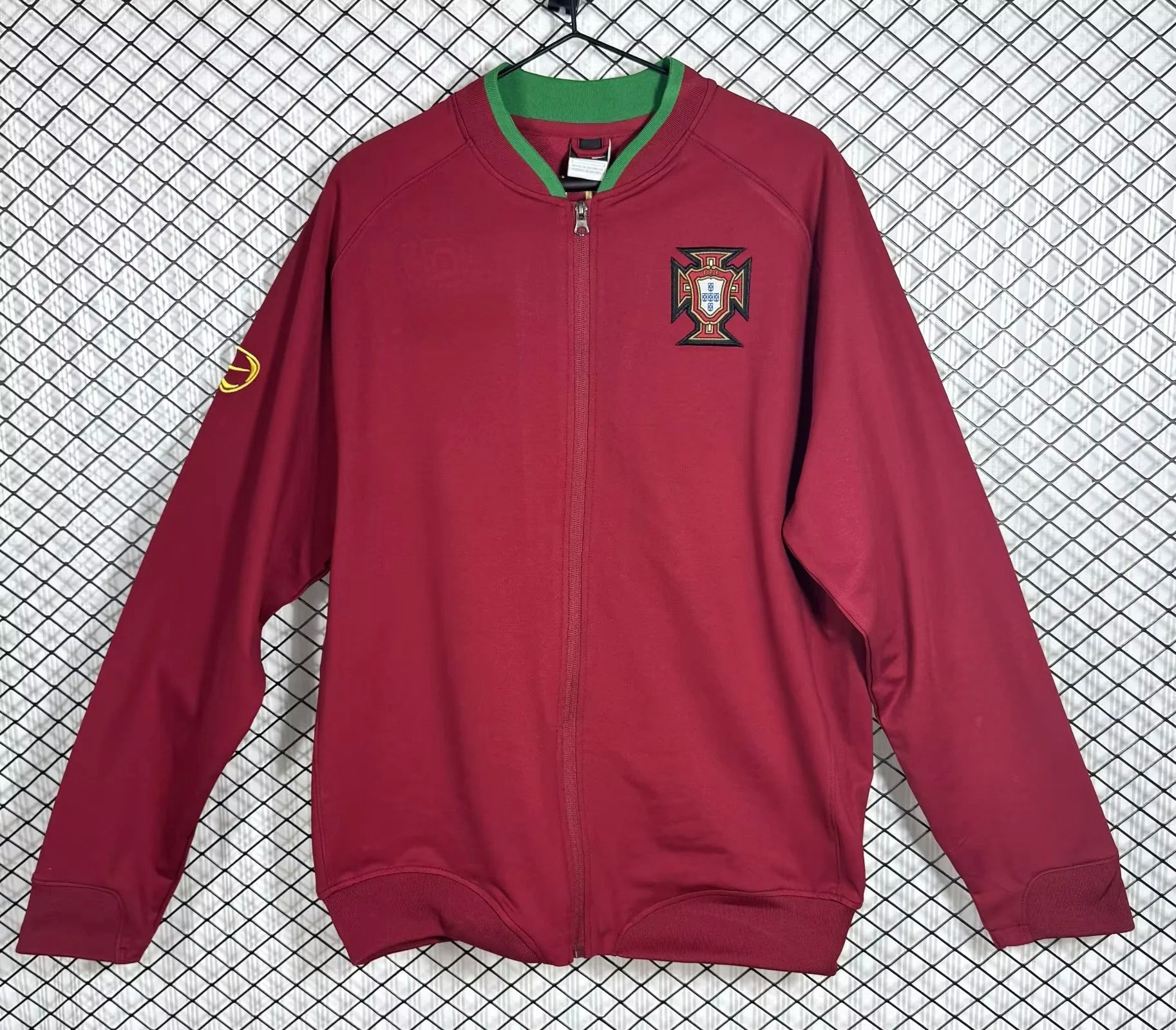 Portugal 2006 Retro Red Windbreaker Jacket