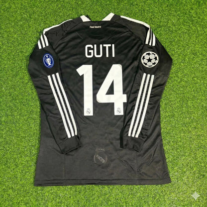 Guti Hernandez #14 Real Madrid 2009 Away Retro Jersey
