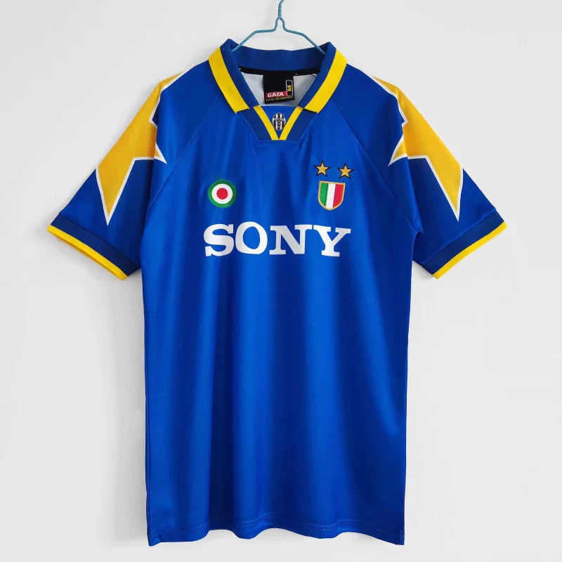 Juventus Rosa Schwarz 2004 2005 Sony Sponsor Saison Retro Trikot