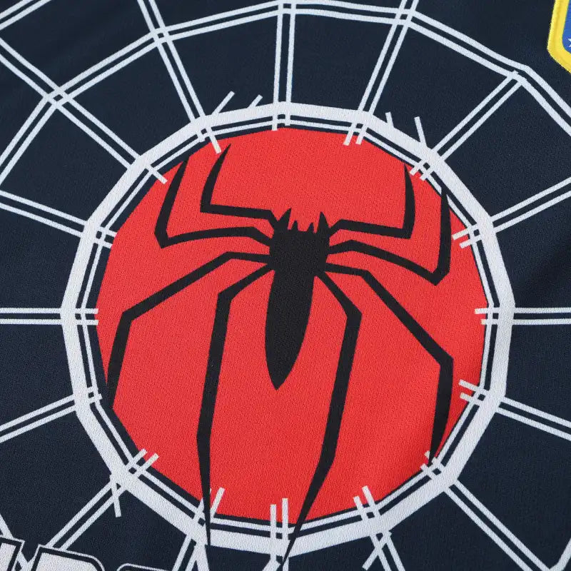 Atlético De Madrid 04/05 Season Spider-Man Themed Away Retro Jersey Trikot Soccer Shirt