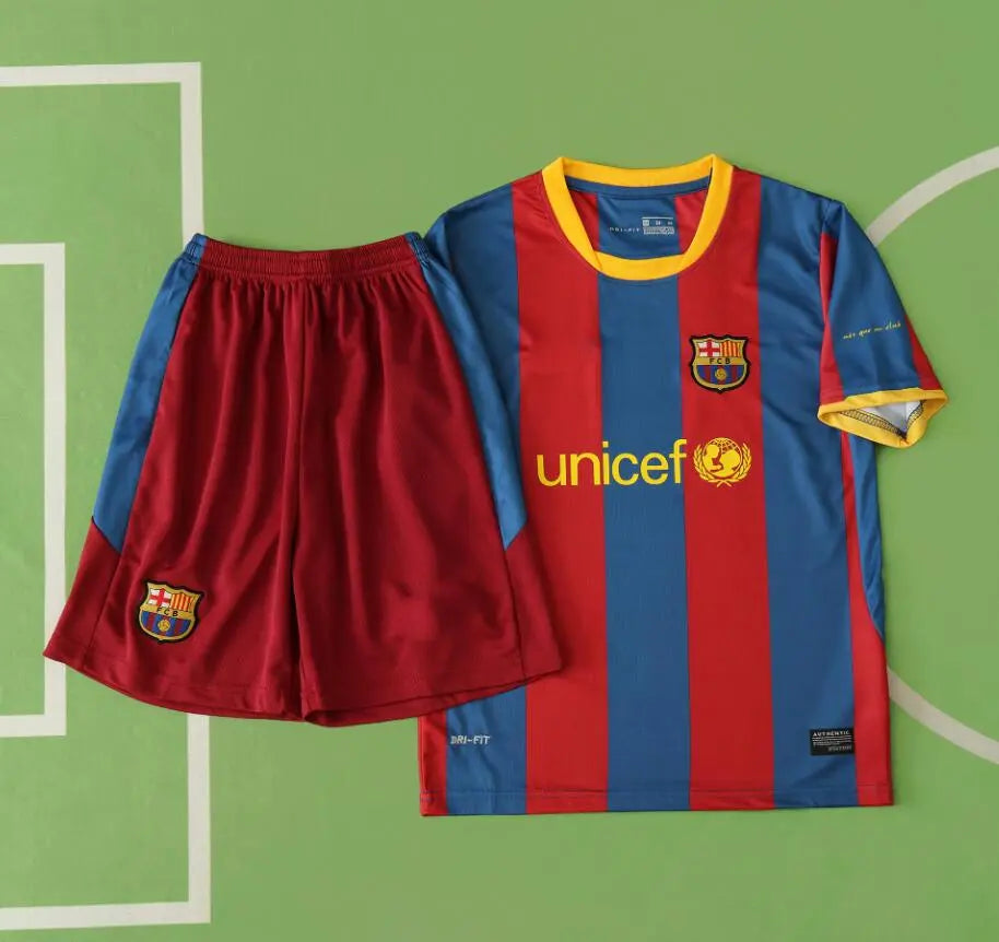 Barcelone 2010/11 Tenue Domicile Enfant (3-13 ans)