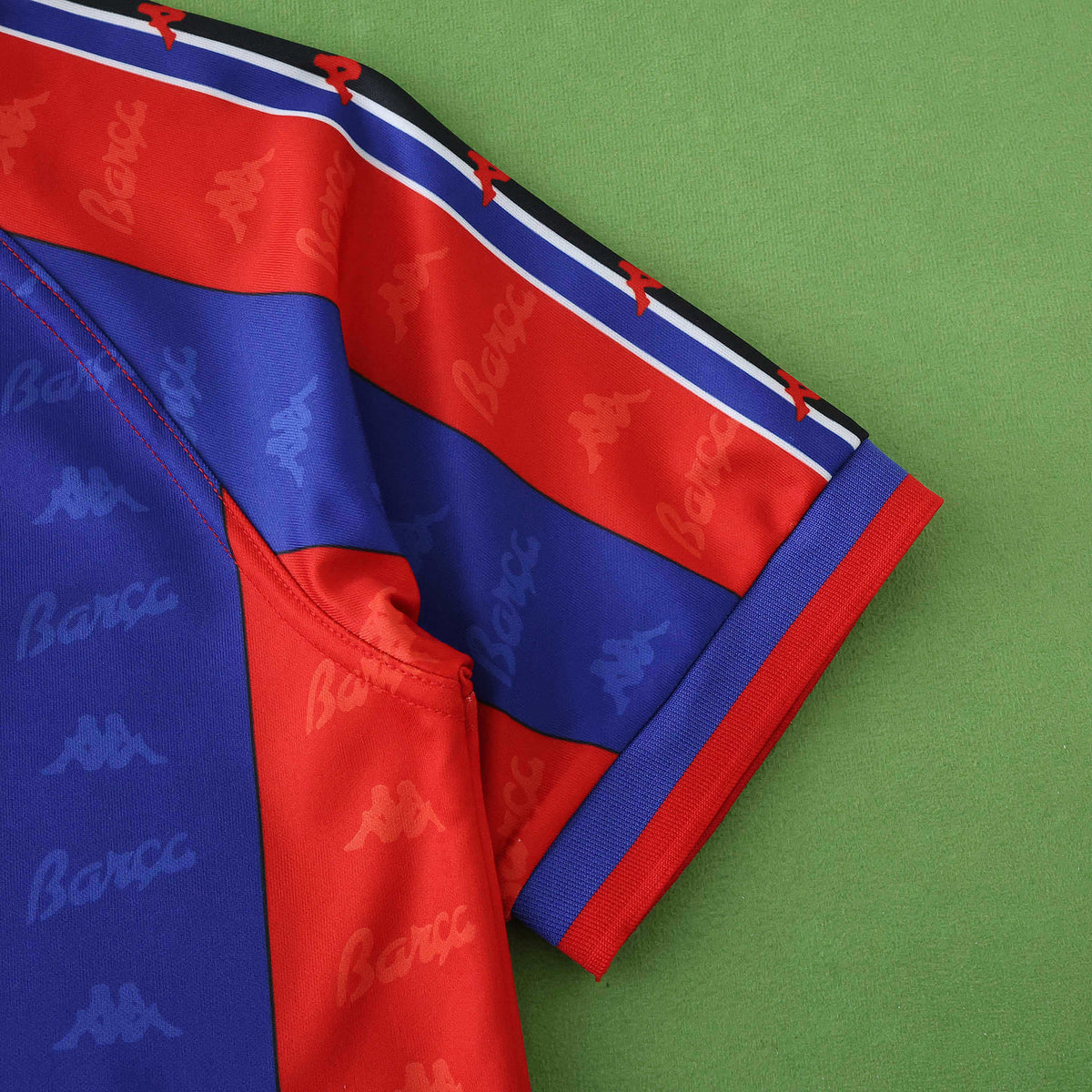 FC Barcelona 1996-1997 Season Home Kids Retro Football Jersey Trikot Maillot