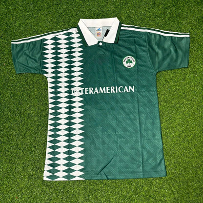 Panathinaikos 1995-1996 Retro Home Kit Jersey Soccer Shirt