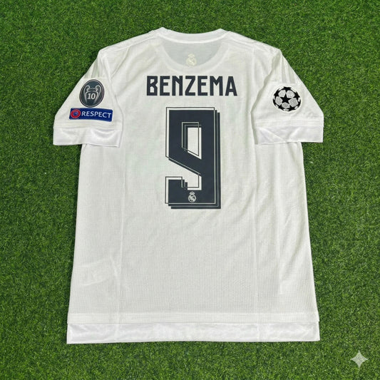 Karim Benzema Real Madrid 2016 Champions League Finale Fußballtrikot-Set