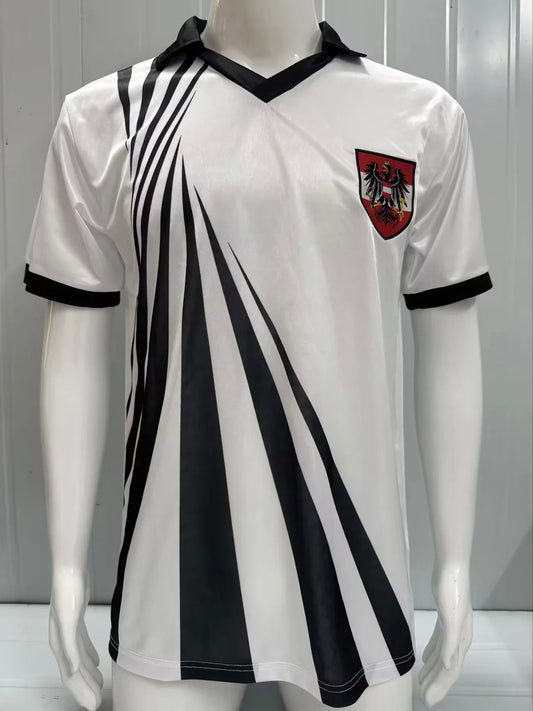 Austria 1990 World Cup White Retro Football Jersey