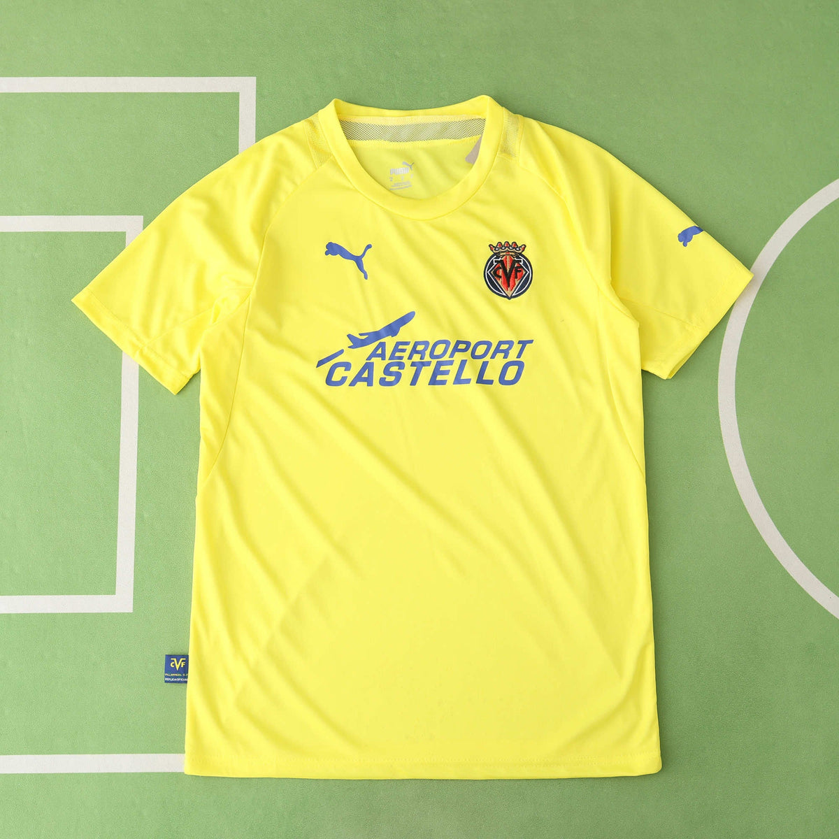 Santi Cazorla 21 – Villarreal 2009–2010 Retro Heimtrikot – | Trikot | Maillot Fußballtrikot