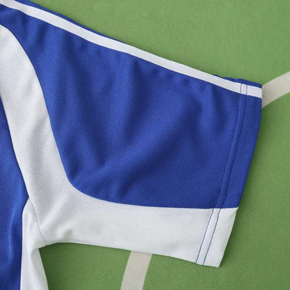 Angelos Charisteas Griechenland EM 2004 Finale Blaues Retro Heimtrikot Fußballtrikot