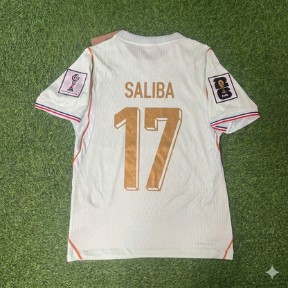 William Saliba France 2026 World Cup Away Jersey