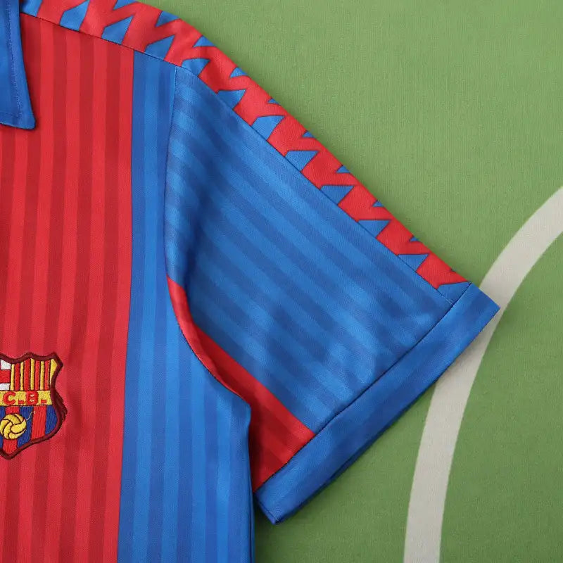 FC Barcelona 89/91 Season Home Retro Jersey Trikot Soccer Shirt