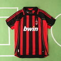 A.C.Milan 06/07 Season Red Away Retro Jersey Trikot Soccer Shirt