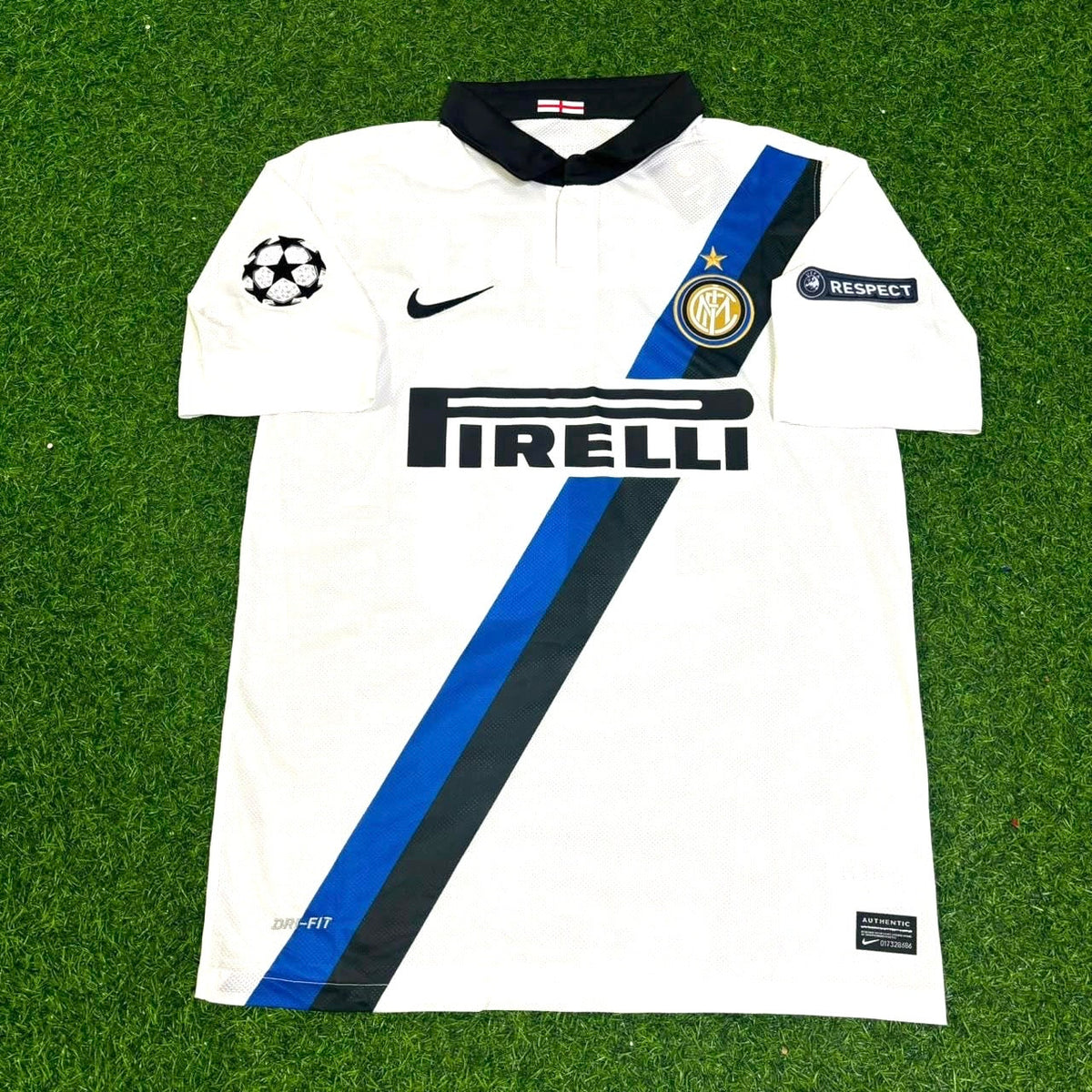 Fredy Guarín #14 Inter 2011/2012 Camiseta de visitante blanca Trikot Maillot Maglia Camiseta de fútbol
