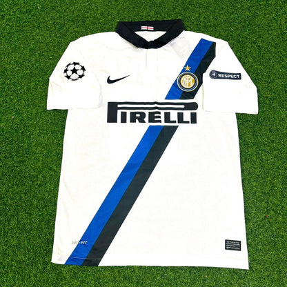 Fredy Guarín #14 Inter 2011/2012 Camiseta de visitante blanca Trikot Maillot Maglia Camiseta de fútbol