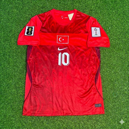 Hakan Çalhanoğlu #10 Türkei Weltmeisterschaft 2026 - Heim Rot - Trikot