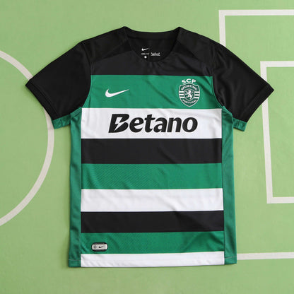 Viktor Gyökeres Sporting Lissabon Heimtrikot Grün
