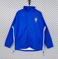 Brazil 1998 Blue Retro Windbreaker Jacket
