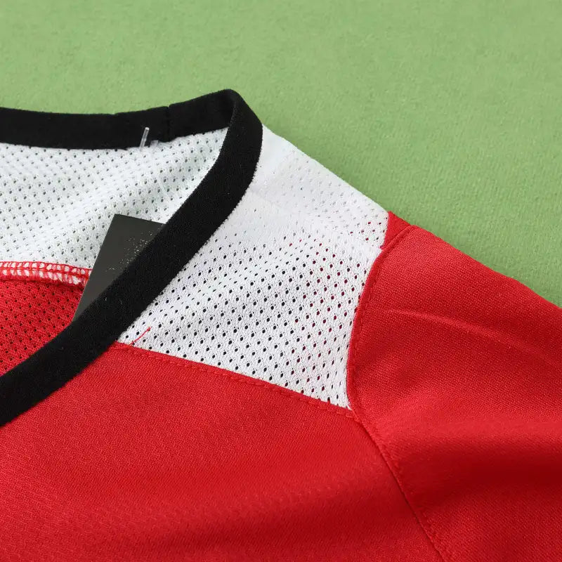 Maillot de Foot Rétro Rouge Domicile Manchester United FC Saison 04/05