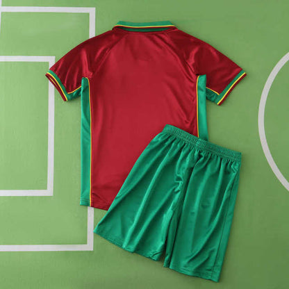 Portugal 1998 Saison Heim Kinder Retro Trikot Fußballtrikot