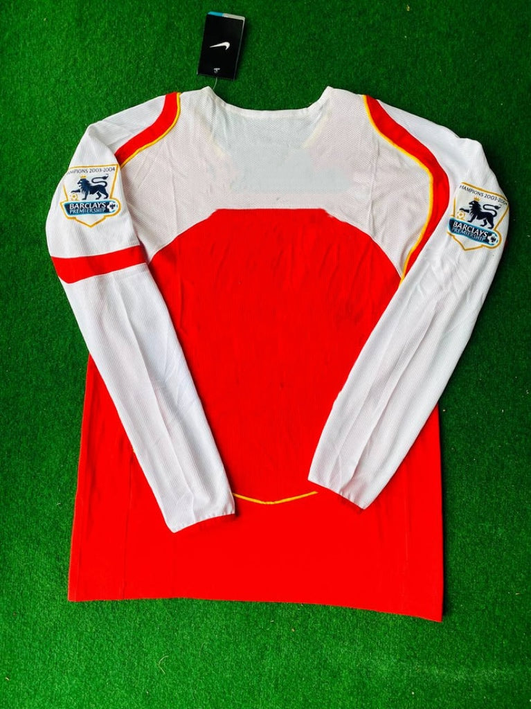 Arsenal Retro Long Sleeve  Football Jersey