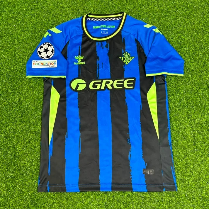Pablo Fornals #8 Real Betis 2027 Troisième Maillot de Foot Patch Ligue des Champions Nouvelle Saison