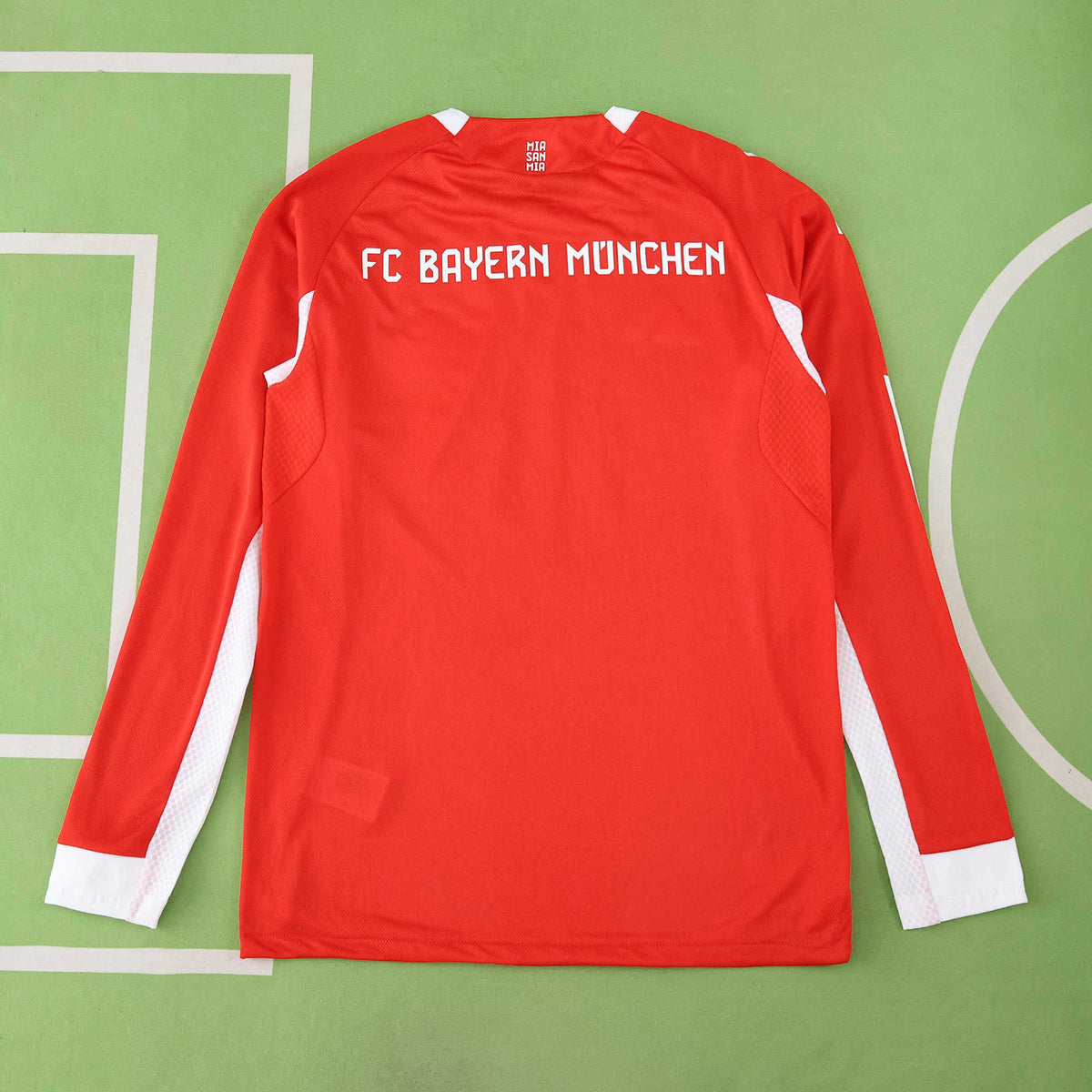 F.C Bayern München 2025-2026 Season Home Long Sleeve Football Jersey Trikot Maillot