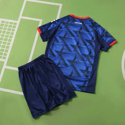 Kap Verde 2026 WM Kinder Fußball Blau Trikot Set