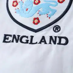 England White Retro Windbreaker Jacket – | Windbreaker Jacke | Coupe-Vent Fußballtrikot