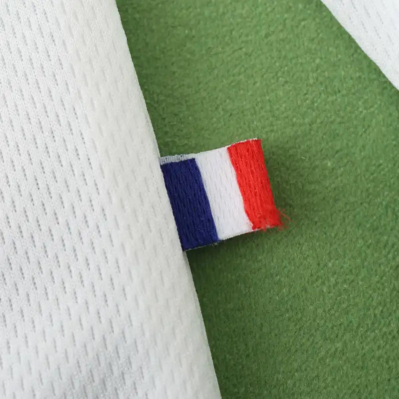 France 1998 Season World Cup Away White Retro Jersey Trikot Soccer Shirt