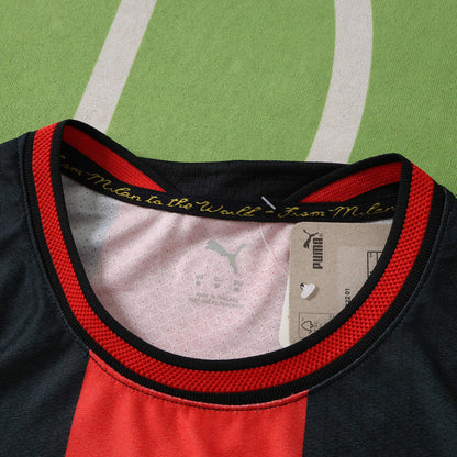 A.C. Milan 2026-2027 Season Home Long Sleeve Football Jersey Trikot Maillot