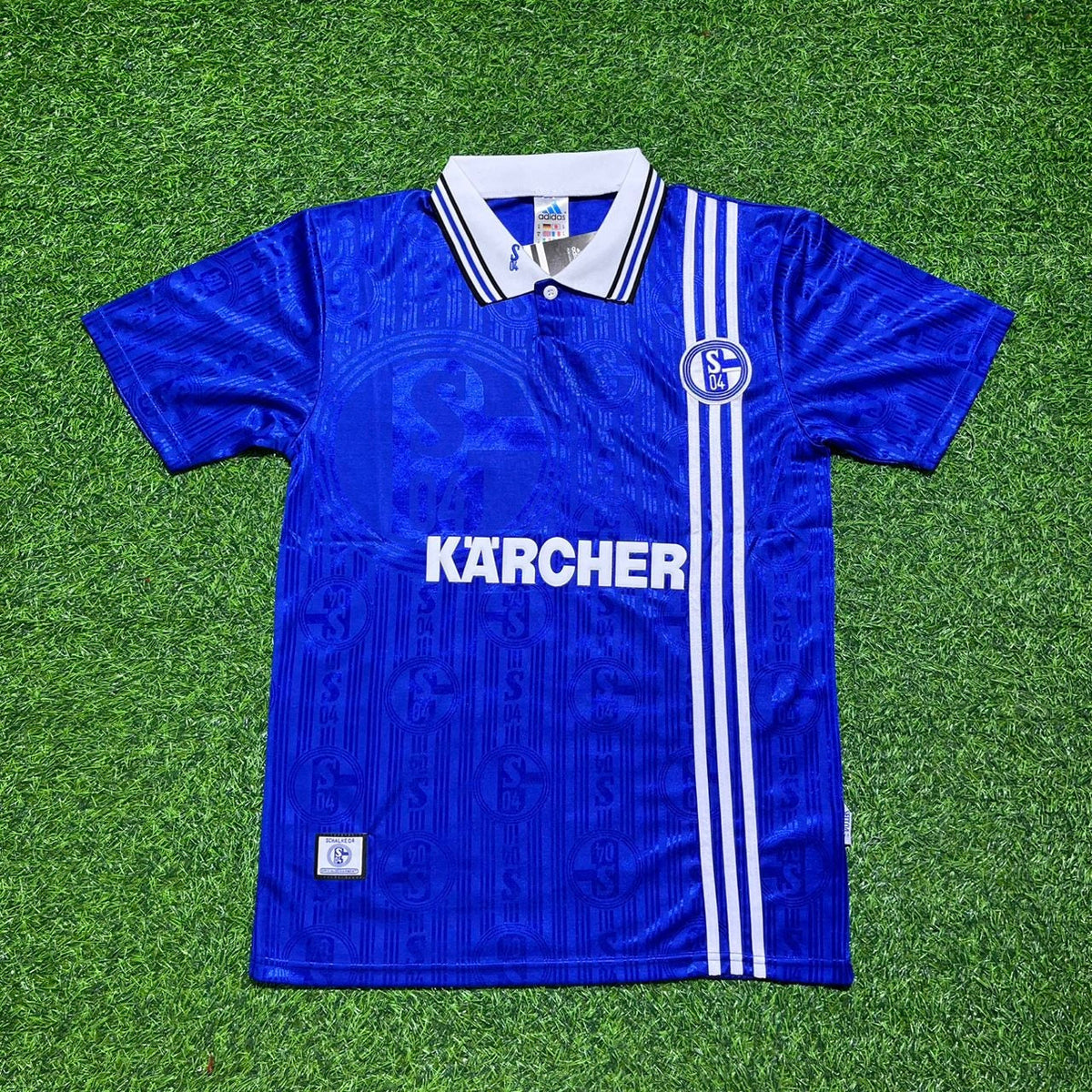FC Schalke 04 1996/97 Saison Heim Retro Trikot
