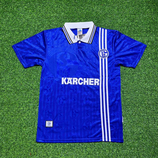 FC Schalke 04 1996/97 Saison Heim Retro Trikot