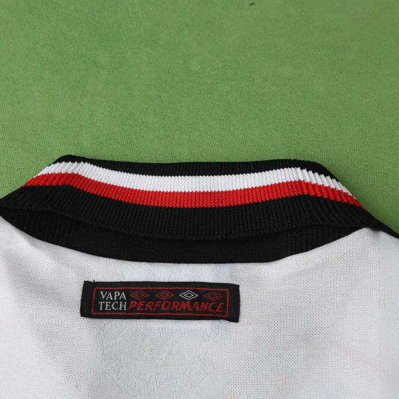 Maillot Rétro Domicile Blanc Manchester United F.C. Saison 1998