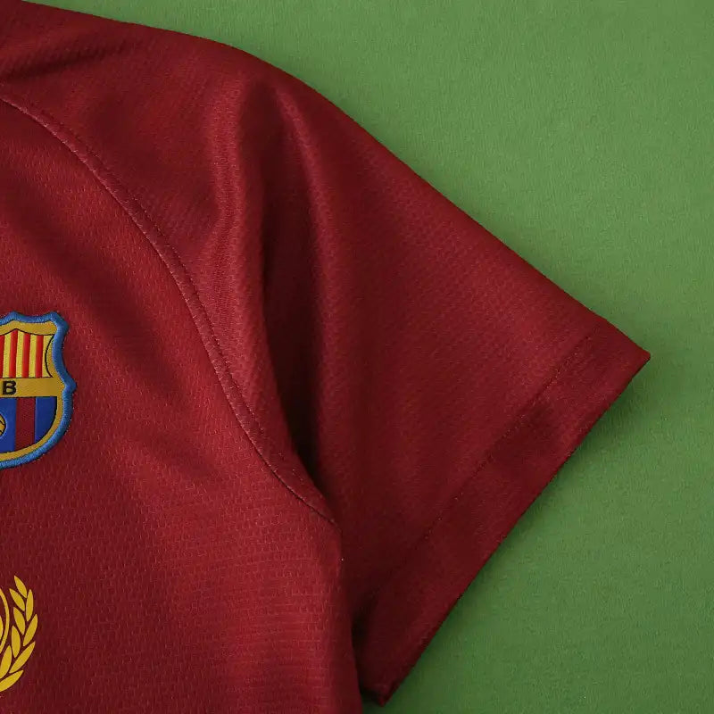 Barcelona 2009 Final Home Retro Kids Kit Jersey KinderTrikot Maillot Enfant Soccer Shirt