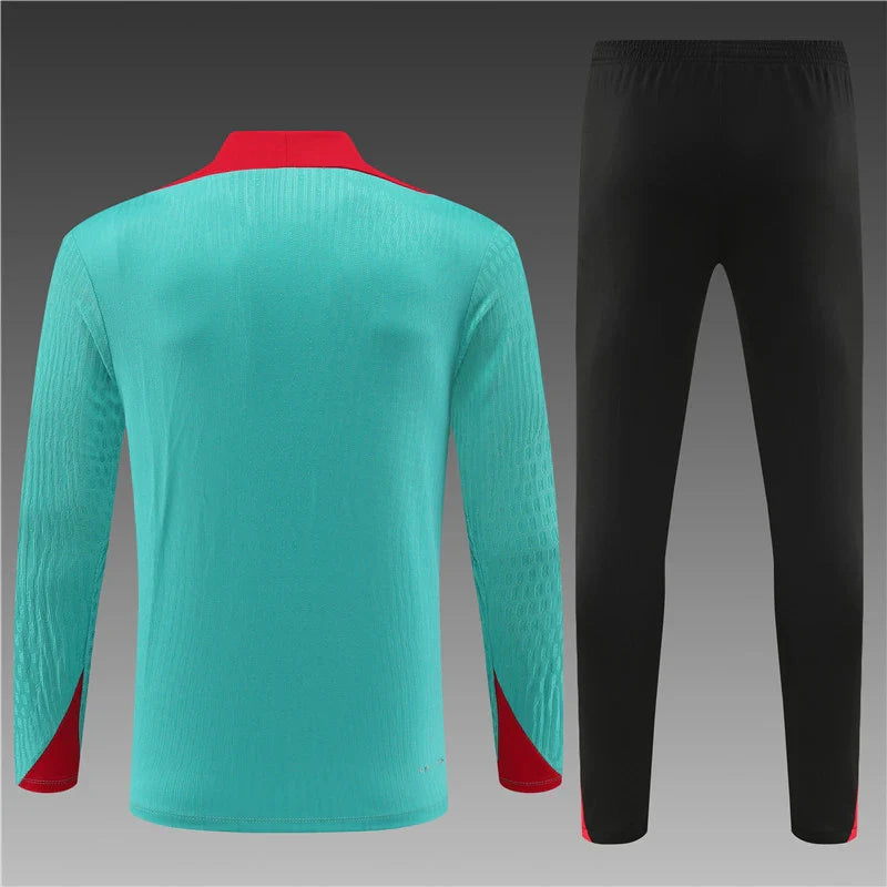 FC Liverpool Trainingsanzug Oberteil Seeblau Training Top Pack