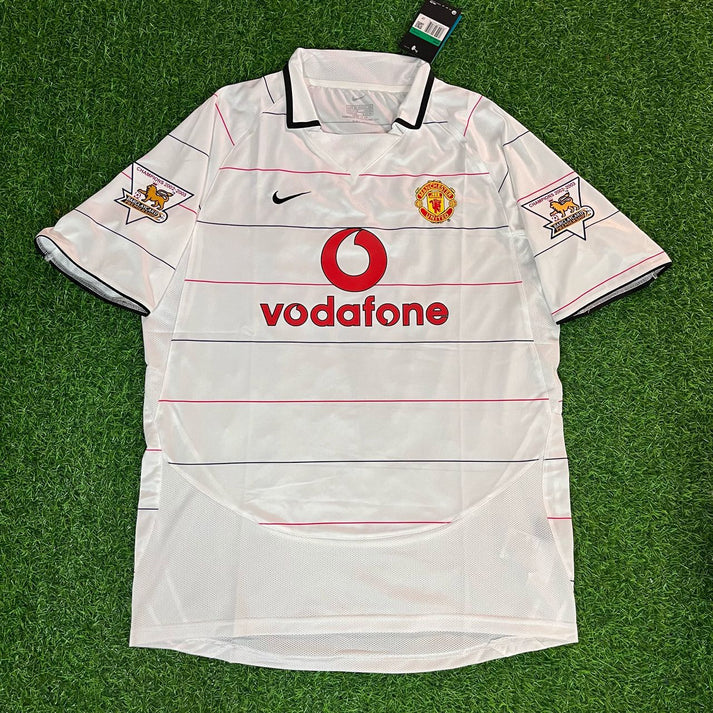 Mikaël Silvestre #27 Manchester United 2003/2005 Retro-Trikot