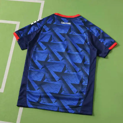 Kap Verde 2026 WM Kinder Fußball Blau Trikot Set
