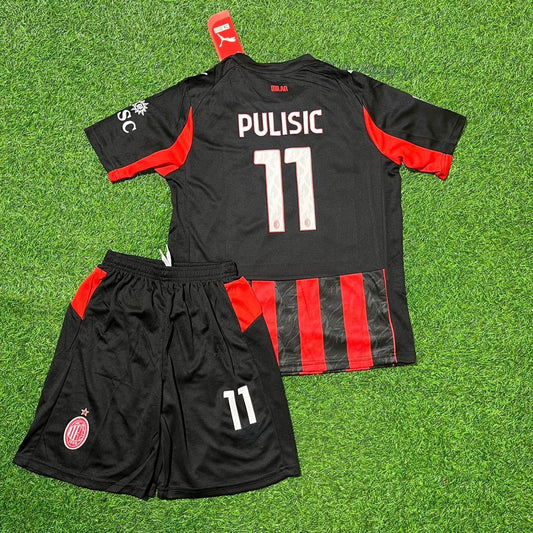 Christian Pulisic AC Milan Kinder-Fußballtrikot der neuen Saison