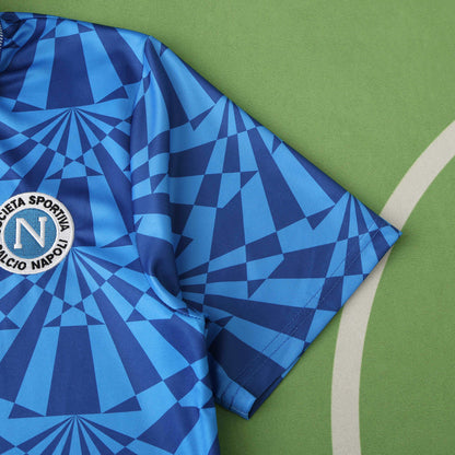 S.S.C. Napoli 1991-1993 Season Retro Home Football Jersey Trikot Maillot
