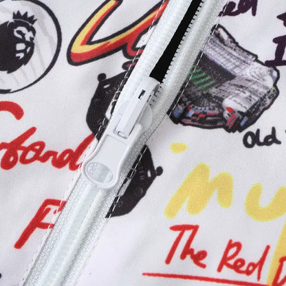 Manchester United F.C. Wende-Windbreaker – Wendbare Jacke