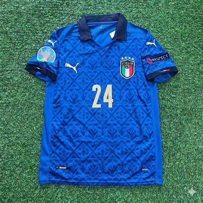Alessandro Florenzi #24 Italien EURO 2020 Finale Retro-Fußballtrikot – | Trikot | Fußballshirt