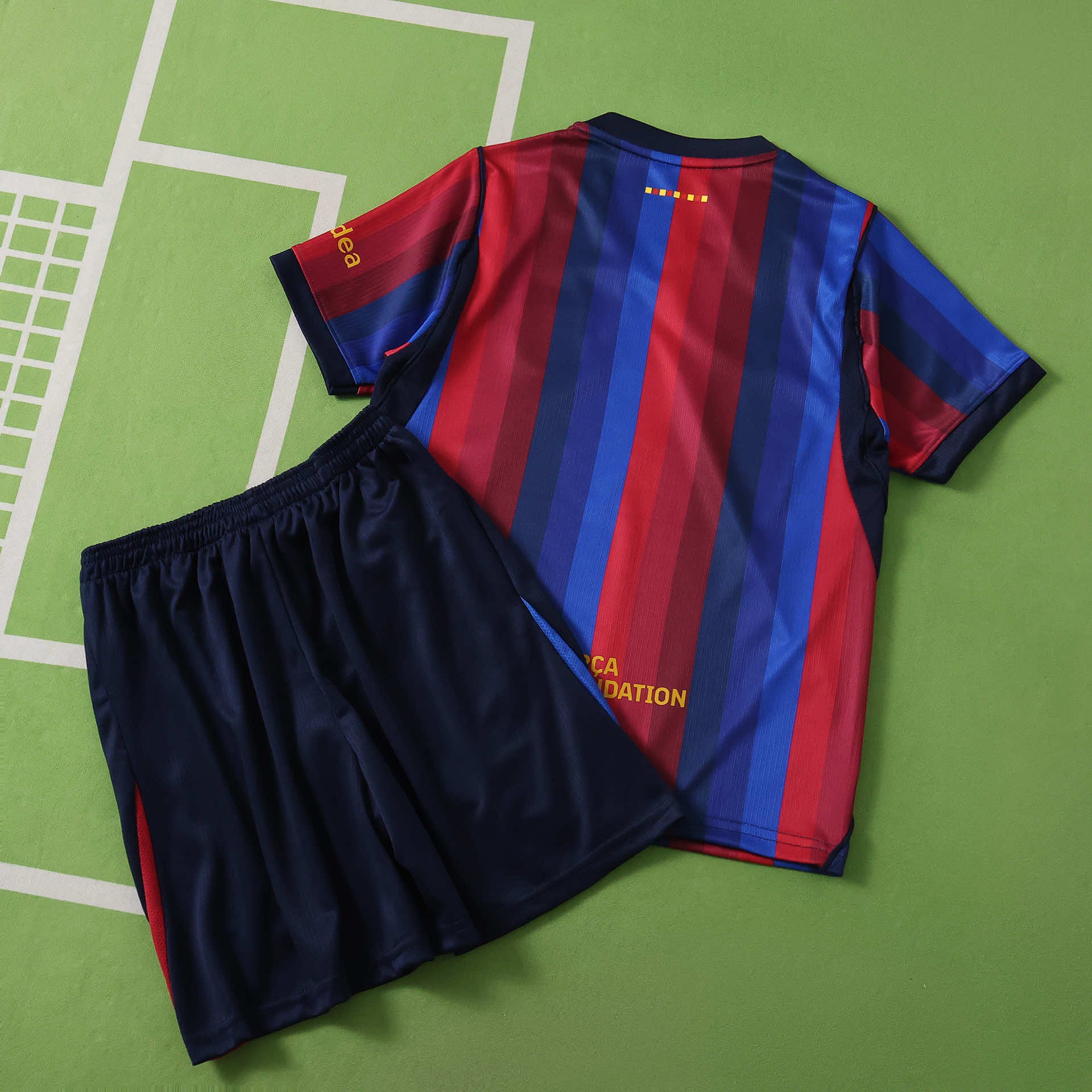 Barcelona 2026-2027 Season Kids Home Football Jersey Trikot Maillot