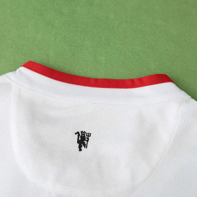 Maillot Rétro Domicile Blanc Manchester United F.C. Saison 12/13