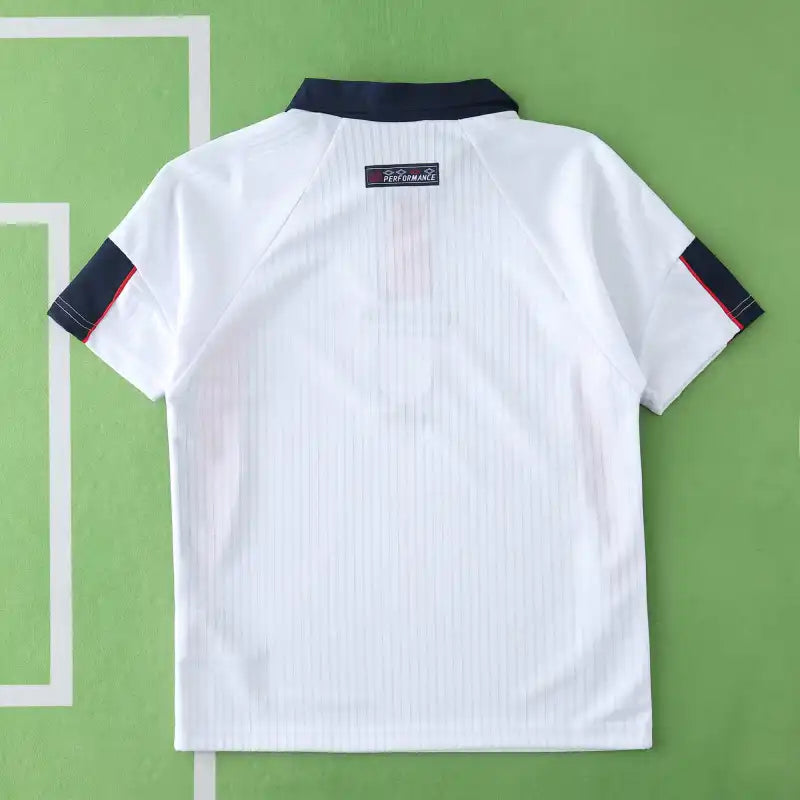England 1998 Home Retro Kids Kit Jersey KinderTrikot Maillot Enfant  Soccer Shirt