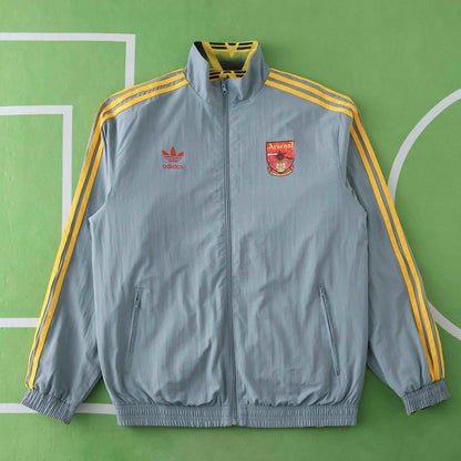 Arsenal Retro 1992-93 Yellow Both Sides Windbreaker
