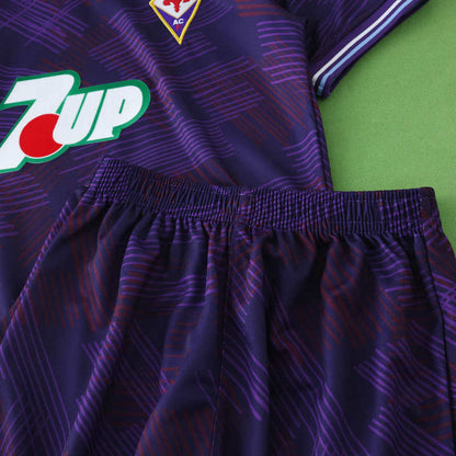 Maillot de football rétro enfant domicile Fiorentina 1992/1993