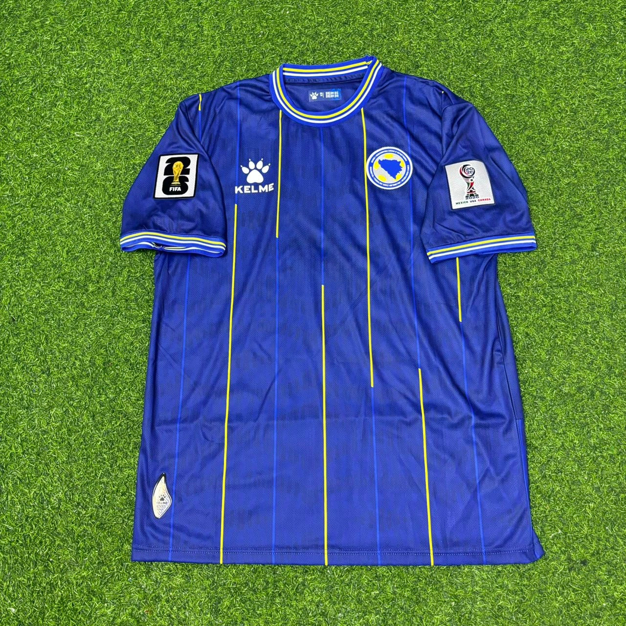 Bosnia and Herzegovina 2026 World Cup New Blue Football Jersey