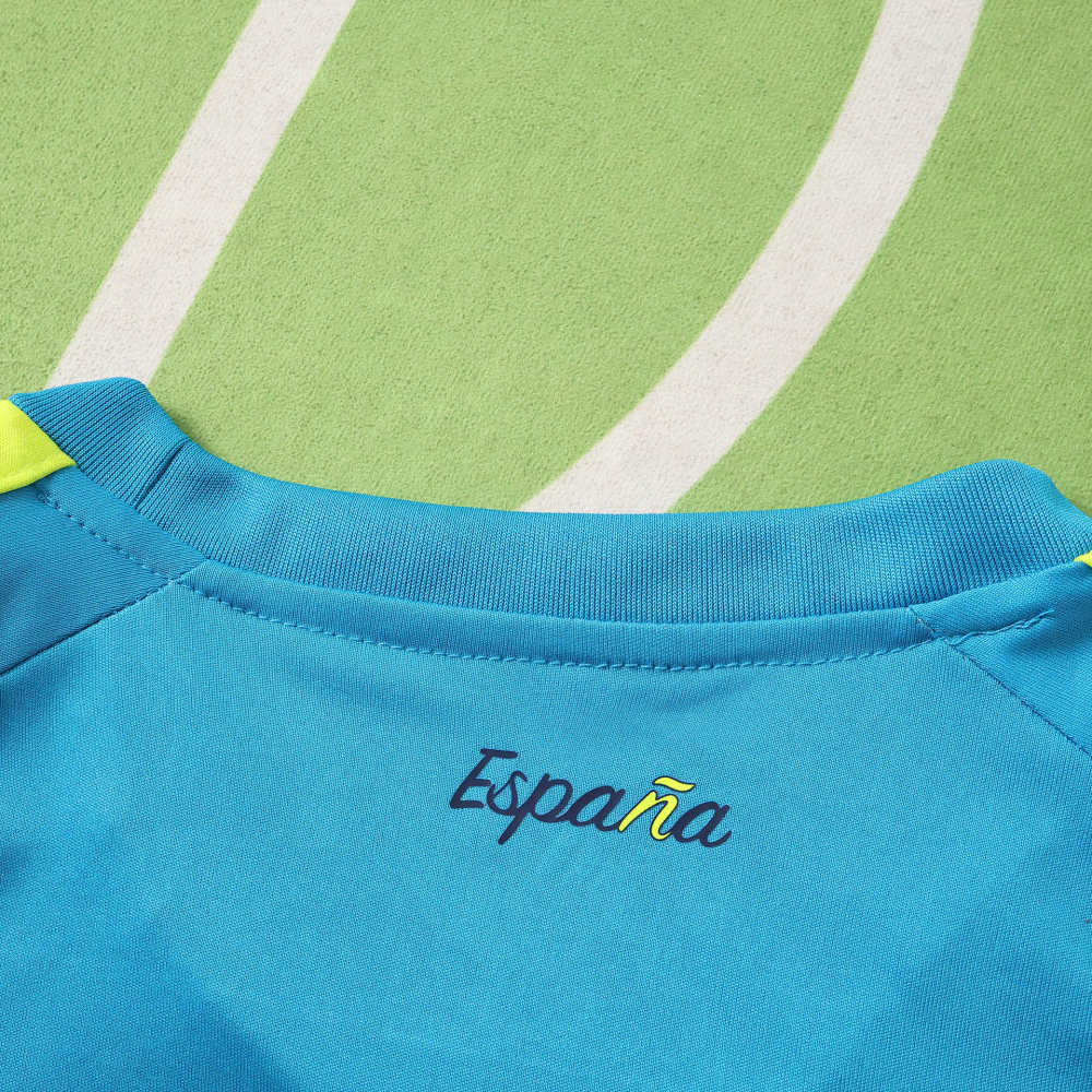 Camiseta de fútbol especial azul de portero de España para el Mundial 2026