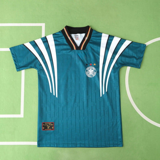 Deutschland 1996 Retro Trikot Deutschland 1996 Weltmeisterschaft Retro Trikot Fußballtrikot