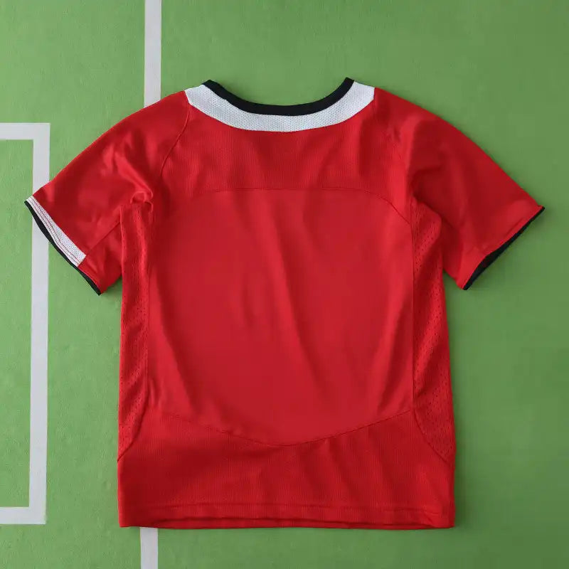 Manchester United 2005/06 Maillot Rétro Domicile Enfant