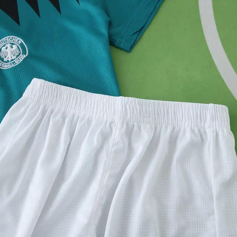 Allemagne Deutschland 1994 Maillot Extérieur Rétro Enfants Kit Maillot Enfant Football